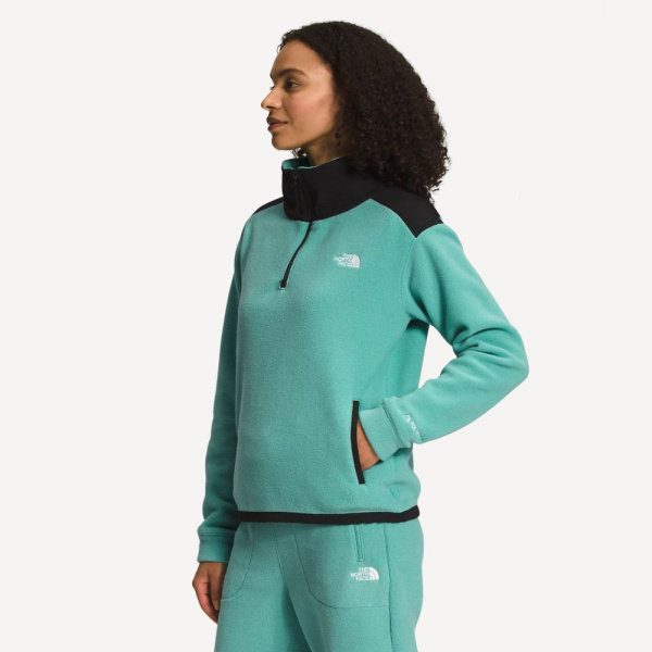 Куртка флисовая Alpine Polartec 200 1/4 Zip Ws (Женский; XS; wasabi/black)
